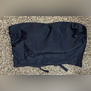 Size L Black Bikini Top